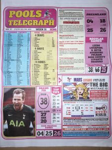 Week 31 Pools Telegraph 2021 Page 1