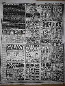 Week 31 Pools Telegraph 2021 Page 4