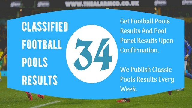 week 34 pool result 2021