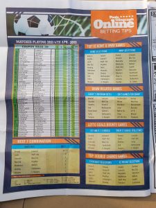 week 40 pools telegraph page 8