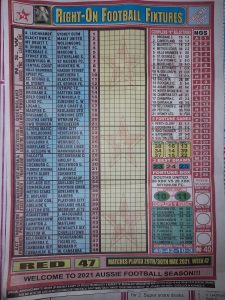 week 47 right on fixtures 2021 front page