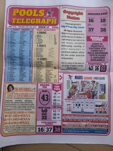 week 49 pools telegraph 2021 page 1