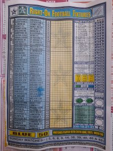 week 50 right on fixtures 2021 front page