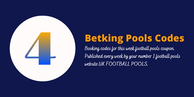 week 4 betking code 2021