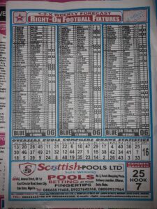 week 6 right on fixtures 2021 back page