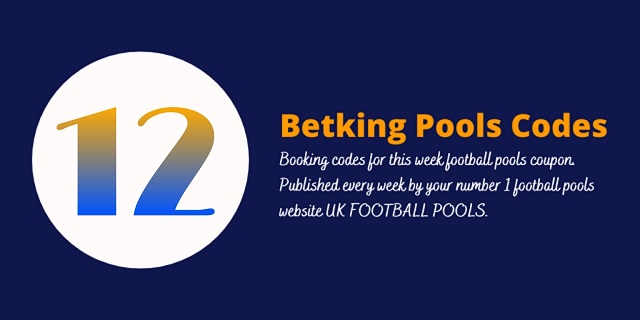 week 12 betking code 2021