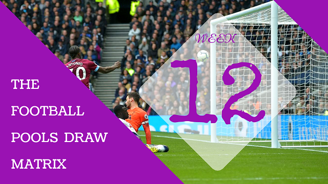 week 12 pool draw 2021