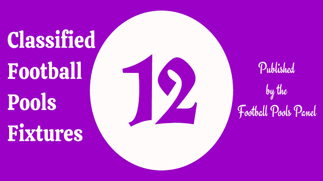 week 12 pool fixtures 2021