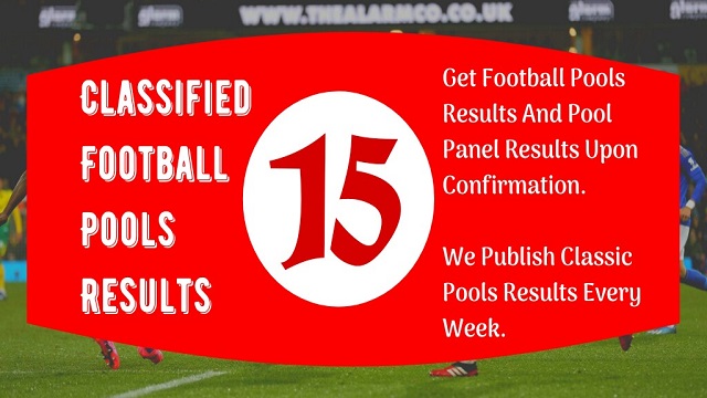 week 15 pool result 2021