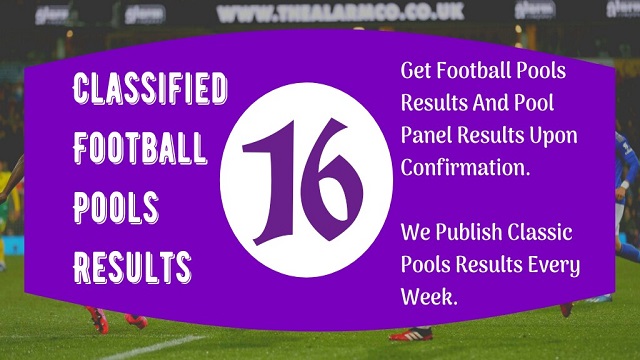 week 16 pool result 2021