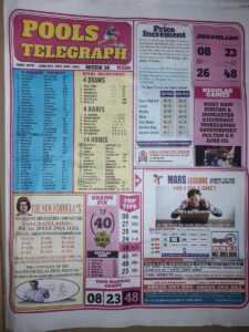 week 16 pool telegraph 2021 page 1