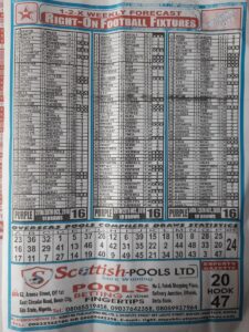 week 16 right on fixtures 2021 back page