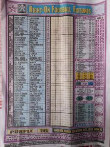 week 16 right on fixtures 2021 front page