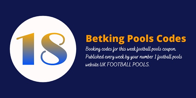 week 18 betking code 2021