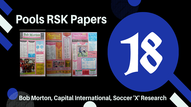 week 18 rsk papers 2021