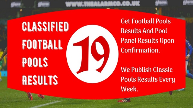 week 19 pool result 2021