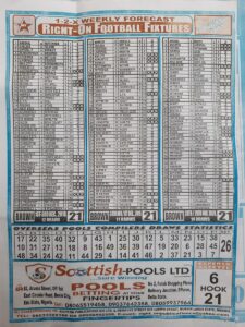 week 21 right on fixtures 2021 back page