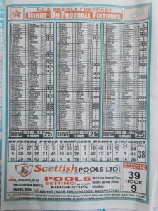 week 25 right on fixtures 2021 back page