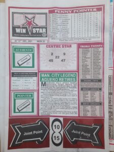 week 25 winstar 2021 page 1