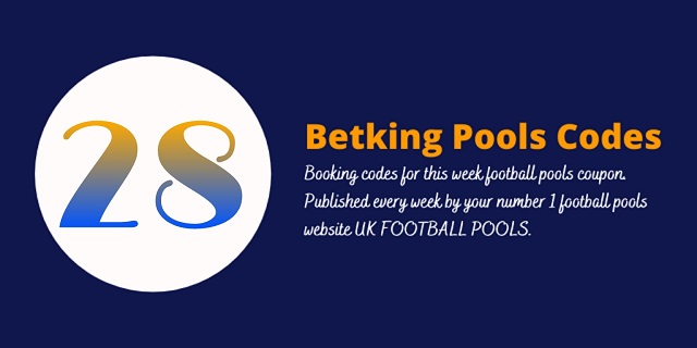 week 28 betking code 2022