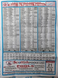 week 28 right on fixtures 2022 back page