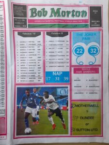 week 31 bob morton 2022 page 1