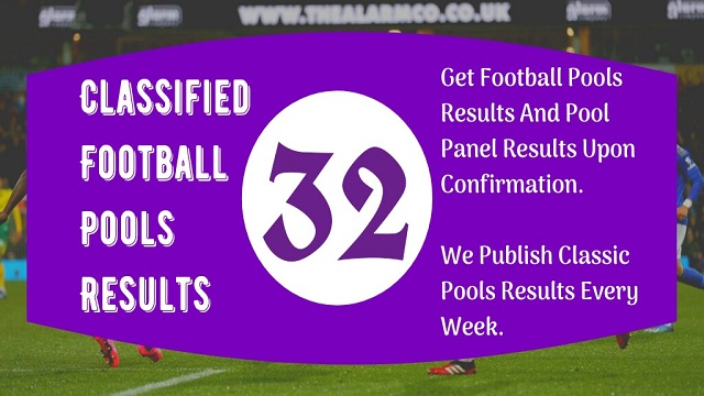 week 32 pool result 2022
