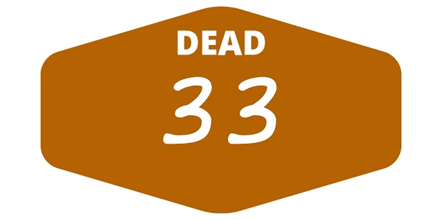week 33 dead games 2022