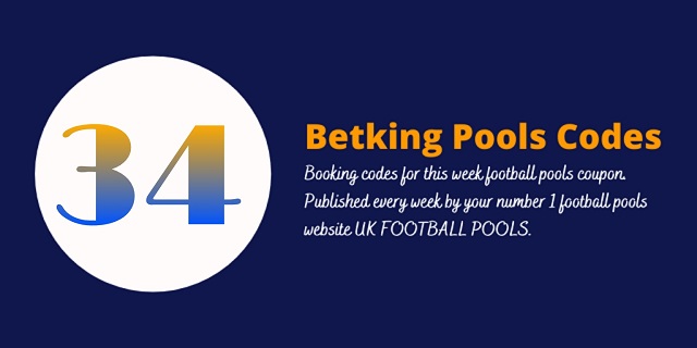 week 34 betking code 2022