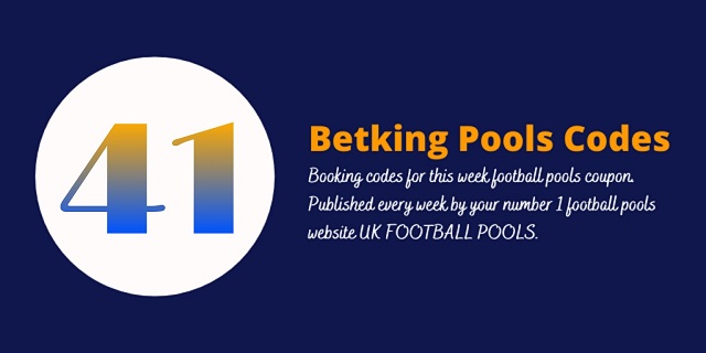week 41 betking code 2022