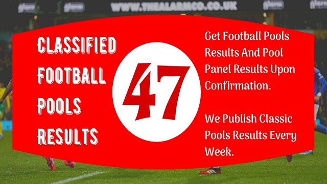 week 47 pool result 2022