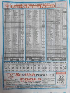 week 50 right on fixtures 2022 back page