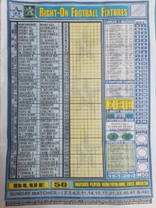 week 50 right on fixtures 2022 front page