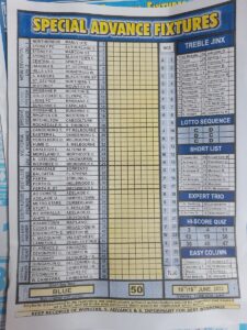 week 50 special advance fixtures 2022