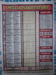 week 51 special advance fixtures 2022