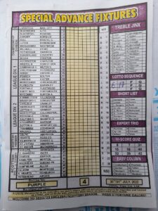 week 4 special advance fixtures 2022