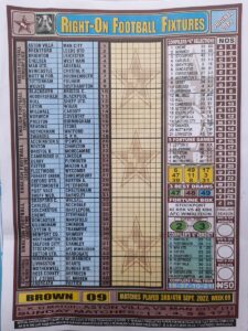 week 9 right on fixtures 2022 front page