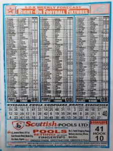 week 8 right on ffixtures 2022 back page