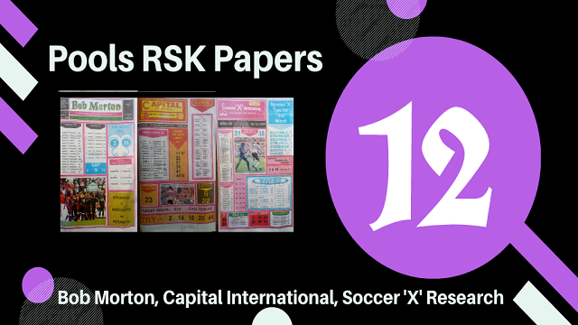 week 12 rsk papers 2022