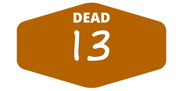 week 13 dead games 2021