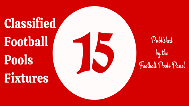 week 15 pool fixtures 2022