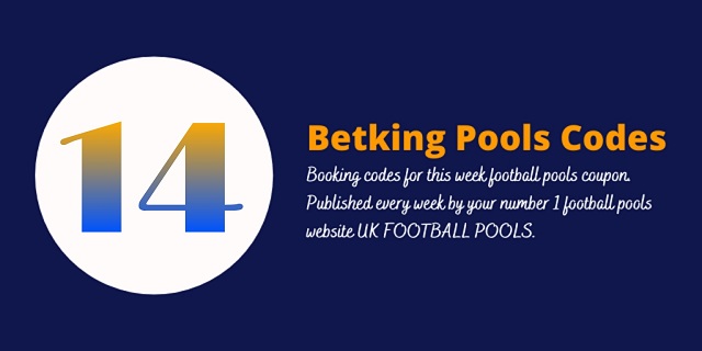week 14 betking code 2022