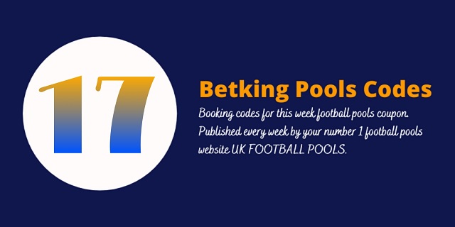 week 17 betking code 2022