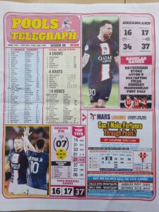 week 18 pool telegraph 2022 page 1