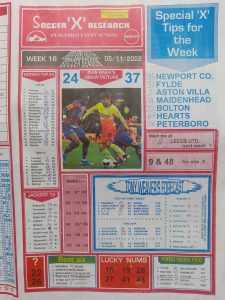 week 18 soccer x research 2022 page 1