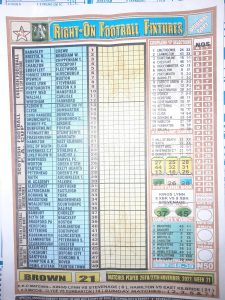 week 21 right on fixtures 2022 front page