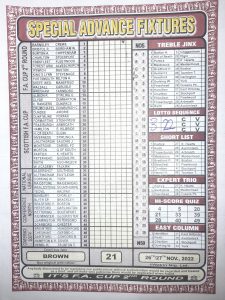 week 21 special advance fixtures 2022