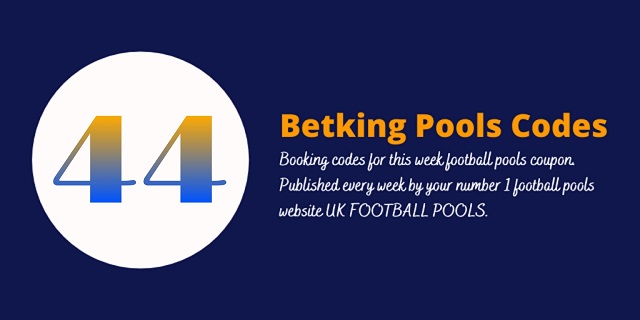 week 44 betking code 2024